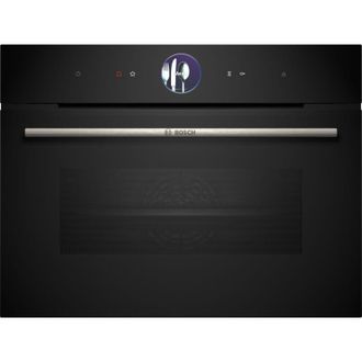 Bosch Serie 8, Horno A Vapor Compacto Empotrable, 60 X 45 Cm, Negro, Csg7361b1