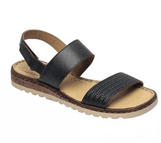 Lobo Solo Womens 1865 Sandal In Black