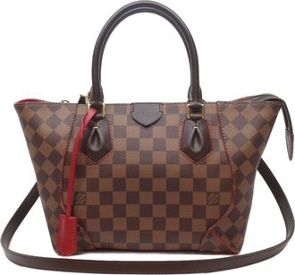 Louis Vuitton Brown Damier Canvas Tote Bag (Pre-Owned)