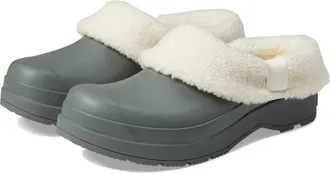 Hunter Play MFF9000RSP-UBY Clogs Mens Gray Sherpa Lined Insulated JOBB1936