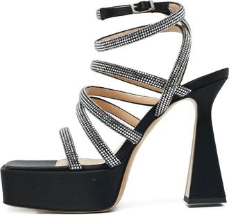 Mach & Mach Sandali con decorazione Pre-owned - Nero