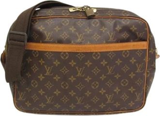 Louis Vuitton Pre-owned Cross Body Bags, female, Brown, Size: ONE SIZE Pre-owned Reporter GM