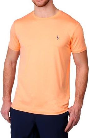 Tailorbyrd Performance Crewneck T-Shirt in Tangerine at Nordstrom Rack, Size Xx-Large