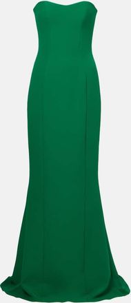 SAFiYAA Abito lungo Angelina in crêpe senza spalline