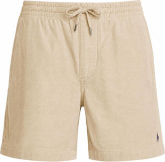 Polo Ralph Lauren Logo-embroidered Corduroy Shorts - Khaki - Xxl