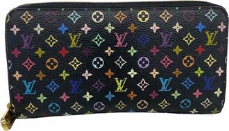 Louis Vuitton Grenade Noir Long Wallet (Bi-Fold) (Pre-Owned)