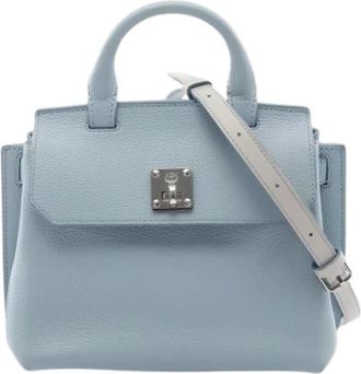 MCM Borsa MCM Pre-owned - - Pre-owned - Donna - Blu - ONE SIZE