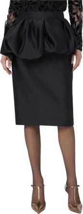 Max Mara Dames, Rokken, Zwart, Maat: XS