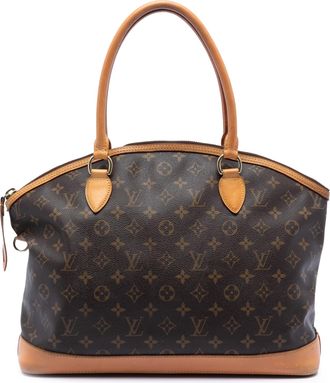 Louis Vuitton Pre-owned Womens Monogram Lockit Horizontal - Tan Textile - One Size