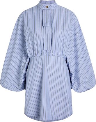 Zimmermann Abito corto a righe - Blu