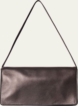 The Row Nuance Flap Shoulder Bag in Nappa Leather