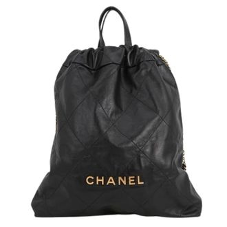 Chanel Pre-owned Zaino Vintage in Pelle - - Pre-owned - Donna - Nero - ONE SIZE