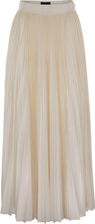 Fabiana Filippi Womens Pleated Jersey Skirt - Light Grey - Size EU 34 (Womens)