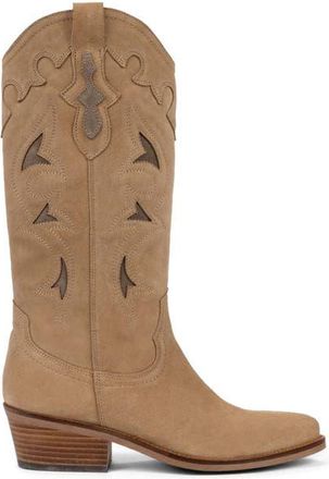 Penelope Chilvers Jolene Paloma Cowboy Boot in Almond at Nordstrom, Size 11Us