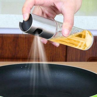 OEM Botella Pulverizadora De Aceite De Oliva De Acero Inoxidable Para Cocina, Con Bomba, Recipiente Para Aceite, A Prueba De Fugas