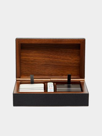 Giobagnara Leather Royal Dice and Playing Cards Set