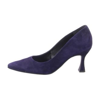 Paul Green Klassieke Pomp - Dames - Schoenen - Blauw - Maat: 39 EU Leer