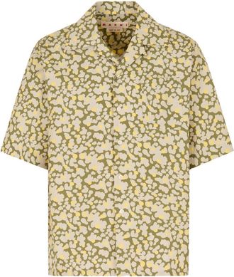 Marni Short-sleeve Abstract-print Shirt