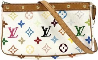 Louis Vuitton Pre-owned M92649 Schoudertas - Dames - Vintage Clutch - Veelkleurig - ONE Size - Vintage