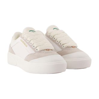 Casablanca Womens Del Mar Sneaker White Calfskin