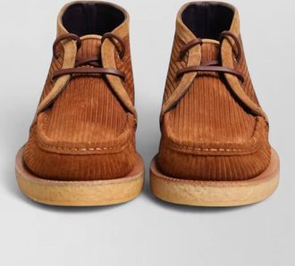Dolce & Gabbana leather desert ankle boots