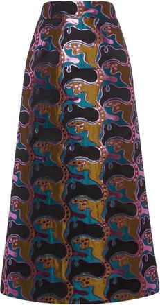 La DoubleJ Baia Rok - Dames - Midirokken - Veelkleurig - XS - Rokken