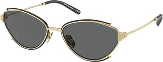 Tory Burch TY6103 335287 Womens Sunglasses Gold Size 55