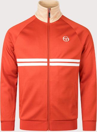 Sergio Tacchini Mens Sergio Tacchini Dallas Track Jacket - Orange - Size: 44/Regular