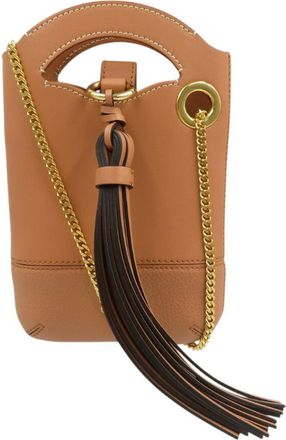 Chloé Brown Leather Pouch (Pre-Owned)