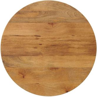 vidaXL Vidaxl - Piano per Tavolo &oslash; 70x3,8 cm Rotondo in Legno Massello di Mango