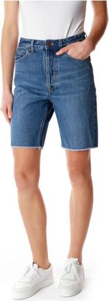 Nudie Jeans Maud Shorts - Heren - Denim shorts - Blauw - W30 - Denim - Korte Broeken