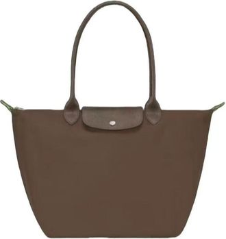 Generic Multipurpose Tote Bag: Foldable Soft Nylon, 3 Sizes, Stylish Water-Resistant Designer Handbag for Work, Travel, Gym (Eco-friendly earth colo,Medium)