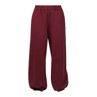 8pm Wide Trousers, female, Red, Size: XS Christina Stylish Watch