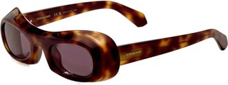 Ferragamo Ferragamo Womens 51mm Brown Sunglasses