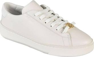 Bally Ladies White Raise Lace-Up Leather Sneakers