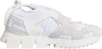 Dolce & Gabbana White Mesh Sorrento Trekking Sneakers Womens Shoes (Pre-Owned)