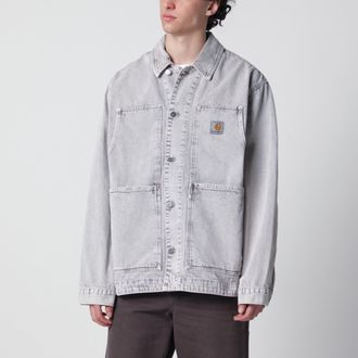 Carhartt Work in Progress OG Double Front Jacke Shale/Chalk wash