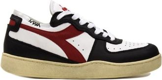 Diadora Low-Top Sneakers - Heren - Sneakers - Veelkleurig - 42 1/2 EU - Leer - Schoenen