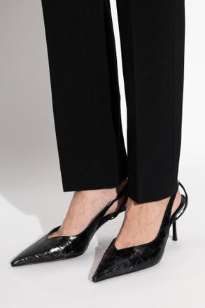 Ferragamo Dafne High-Heeled Shoes, Womens, Black