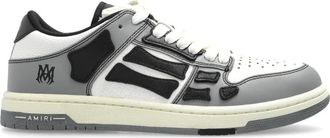 Amiri Sneakers Varsity Skel Top - Dames - Sneakers - Grijs - 35 EU - Leer - Schoenen