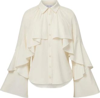 Veronica Beard Mujer, Blusas y Camisas, Blanco, Talla: S