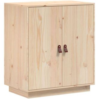 vidaXL Sideboard 65,5x40x75 cm Solid Wood Pine Vidaxl