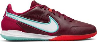 Nike React Tiempo Legend 9 PRO IC, Indoor/Court Soccer Shoe Unisex-Adult, Team Red White Mystic Hibiscus, 6 UK