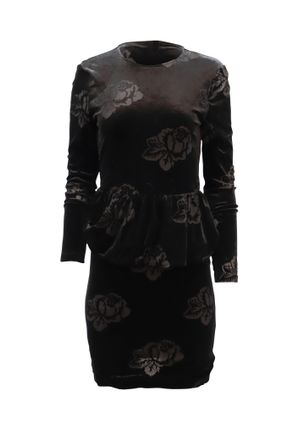 Ganni Ganni Bloomsbury Dress in Black Polyester