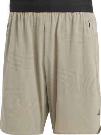 adidas Designed for Training HIIT Training Shorts Silver Pebble IB9081