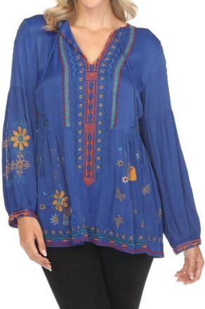 Johnny Was Biya Tabira Blouse In Mib