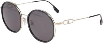 Burberry Pre-owned Accessories, female, Multicolor, Size: ONE SIZE Pre-owned Plastic Sunglasses