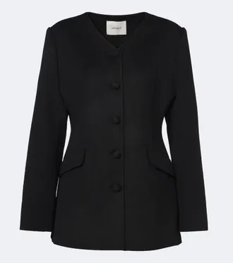Lisa Yang Doubl&eacute; wool and cashmere blazer