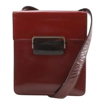 Prada Borsa a tracolla in tessuto Pre-owned - - Pre-owned - Donna - Rosso - ONE SIZE
