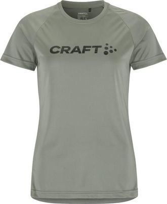 Craft Core Unify Logo Tee Funktionsshirt f&uuml;r Damen | grau